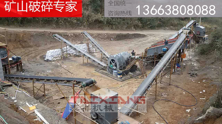 建筑砂石骨料生产线