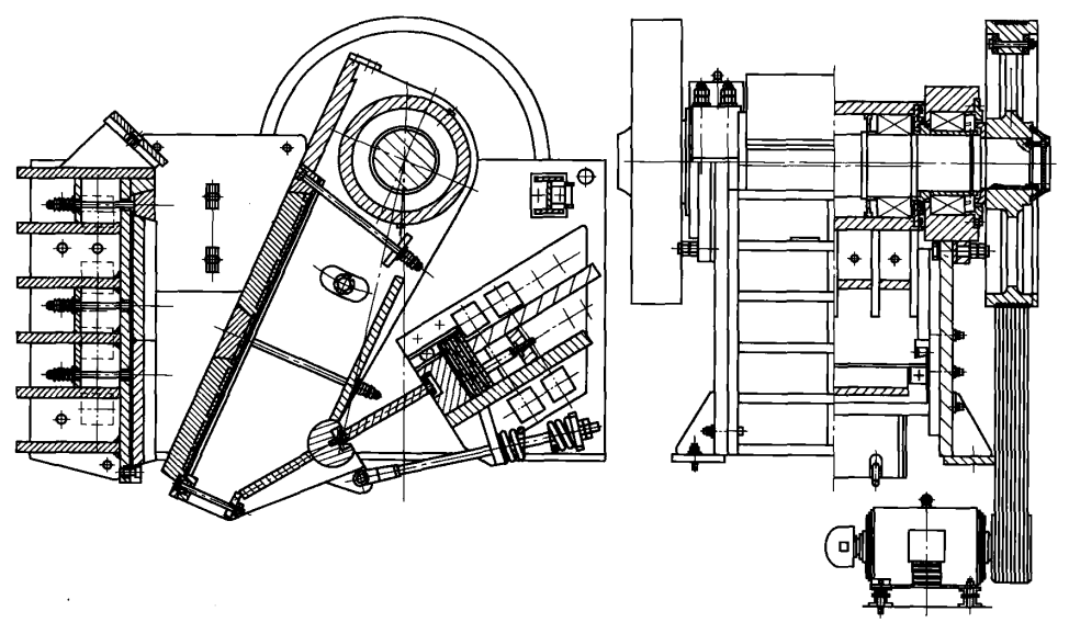 大型鄂式破碎机 大型鄂式破碎机